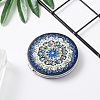 DIY Round Mini Pocket Makeup Mirror Diamond Painting Kits DIAM-PW0001-116E-1