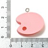 Opaque Resin Pendants FIND-M012-01B-3