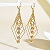 Brass Hoop Earrings NP1035-1-1