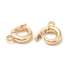 Brass Twister Clasps KK-K333-32G-2