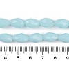 Opaque Solid Color Imitation Jade Beads Strands EGLA-N013-P8mm-D11-4