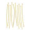 Brass Flat Head Pins X-HP5.0cmCY-G-1