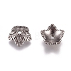 Tibetan Style Bead Caps TIBEB-A24621-B-LF-2