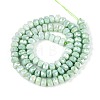 Anti-Tarnish Electroplate Glass Beads Strands GLAA-T025-6mm-11C-3