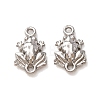 304 Stainless Steel Connector Charms STAS-N124-54P-1