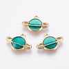 Alloy Enamel Pendants X-ENAM-O027-05B-1