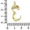 Brass Micro Pave Cubic Zirconia Pendants KK-I724-A03-3