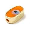 Handmade Evil Eye Lampwork Beads LAMP-D016-02LG-06-3