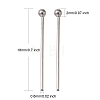 304 Stainless Steel Ball Head Pins STAS-K146-045-18x0.6mm-2