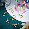 12 Sets 4 Styles Brass Toggle Clasps KK-CN0001-97-4