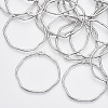 Alloy Open Back Bezel Pendants LS-X-PALLOY-S121-82B-P-1