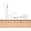 Natural Pearl Dangle & Drop Earrings EJEW-JE07425-5