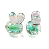 UV Plating Rainbow Iridescent Acrylic Beads X1-PACR-E001-05B-2