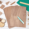 Walnut Wood Sheet DIY-WH0542-15-5