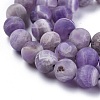 Natural Amethyst Beads Strands G-I288-A01-8mm-3