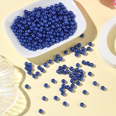 Imitation Pearl Acrylic Beads PL609-21-1