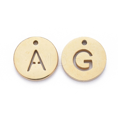 304 Stainless Steel Charms STAS-F227-11-G-1