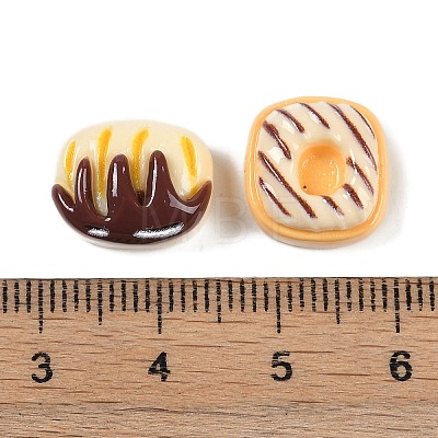 Opaque Resin Imitaion Food Decoden Cabochons CRES-M036-02-1