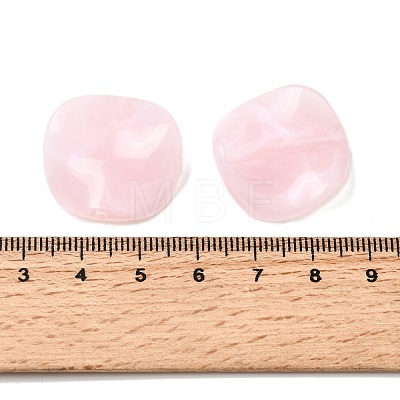 Opaque Acrylic Imitation Gemstone Beads OACR-G061-01G-1