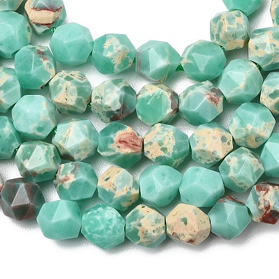 Synthetic Shoushan Stone Beads Strands G-Z119-A01-01A-1