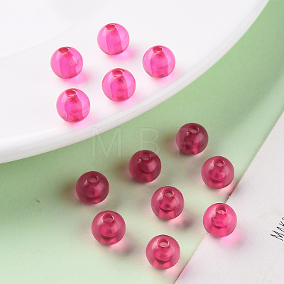 Transparent Acrylic Beads MACR-S370-A8mm-706-1