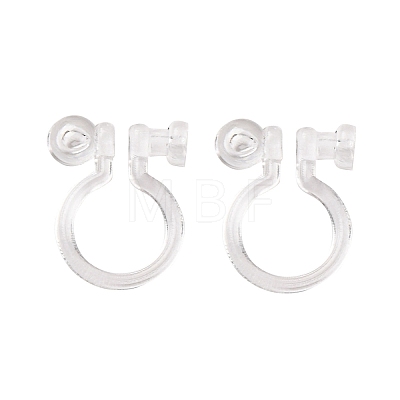 Silicone Clip-on Earring Findings FIND-K019-01A-1