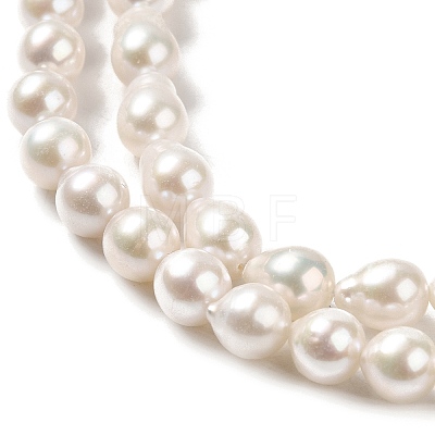 Natural Cultured Freshwater Pearl Beads Strands PEAR-E016-012-1