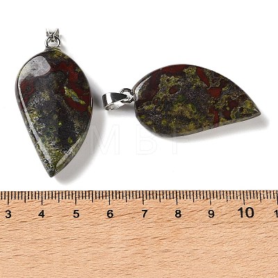 Natural Dragon Blood Pendants GG-CBACB71-05P-01-1