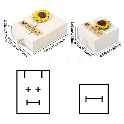 Cardboard Jewelry Box CON-BC0005-86-1