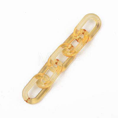 Transparent Acrylic Linking Rings OACR-T024-02-J06-1
