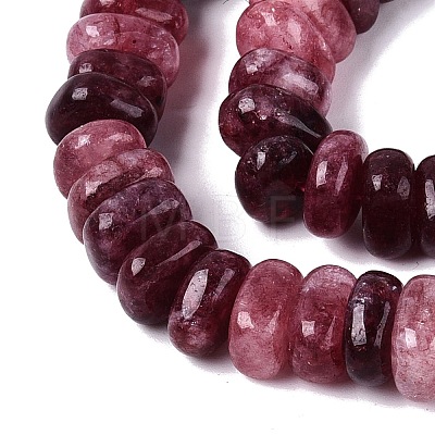 Dyed Natural Quartz Beads Strands G-N359-16A-09-1