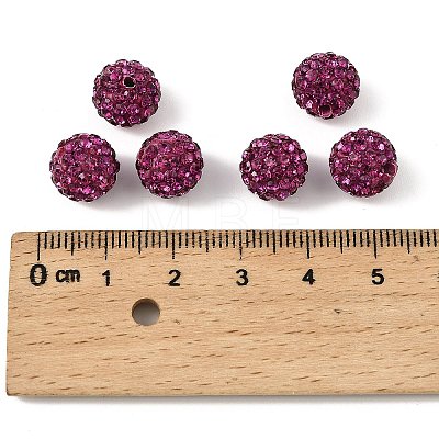 Pave Disco Ball Beads RB-Q195-10mm-502-1