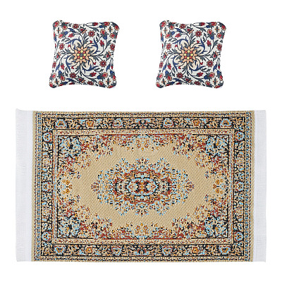 Turkish Style Mini Nylon Carpets AJEW-TA0003-66C-1