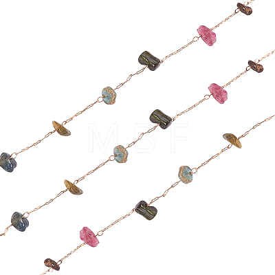 Brass Handmade Beaded Chain CHC-CJ0001-54-1