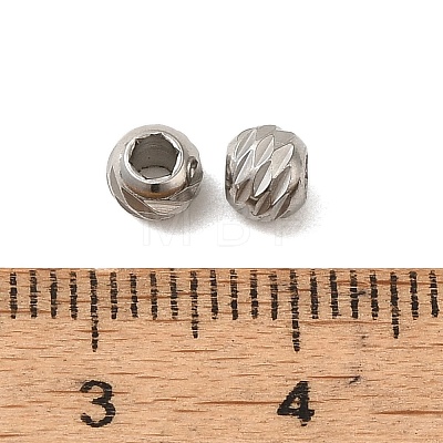 Non-Tarnish 304 Stainless Steel Beads STAS-C094-04A-P-1