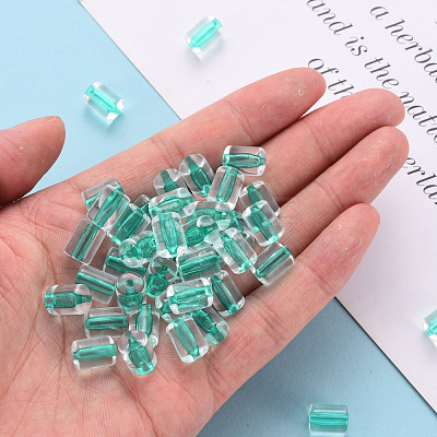 Transparent Acrylic Beads TACR-S154-17A-68-1