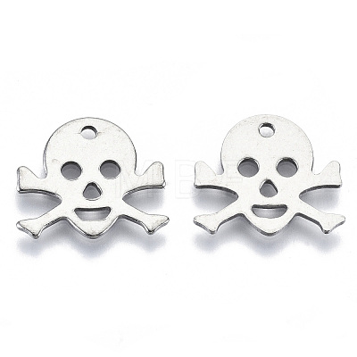 Halloween 201 Stainless Steel Charms STAS-R116-066-1