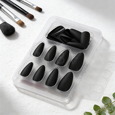 1 Bag ABS Plastic Press On False Nails MRMJ-CP0001-62-1