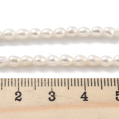 Natural Cultured Freshwater Pearl Beads Strands PEAR-P062-03C-1