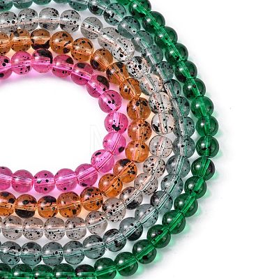 Glass Beads Strands GLAA-C017-6mm-M-1