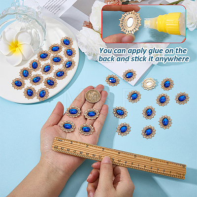 30Pcs Zinc Alloy Cabochons FIND-FG0005-56A-1