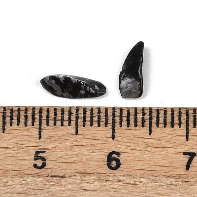 Natural Snowflake Obsidian Beads X-G-U032-A08-1