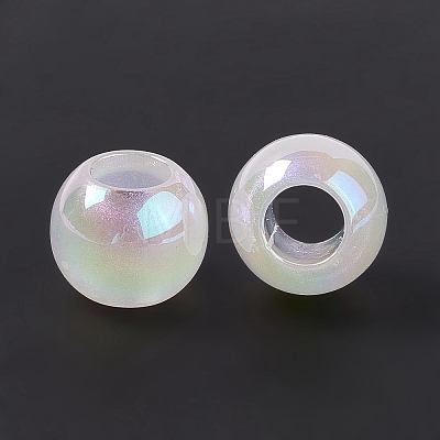 Opaque Acrylic Beads OACR-C008-08-1