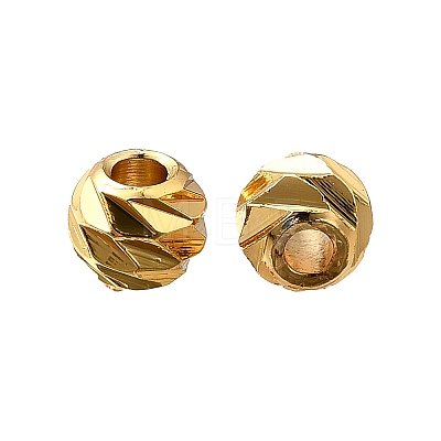 Brass Beads KK-B147-02C-G-1