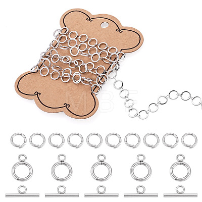DIY Chain Necklace/Bracelets Kits DIY-TA0015-94-1