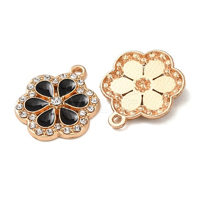 Alloy Enamel Pendants FIND-K030-17C-G-1