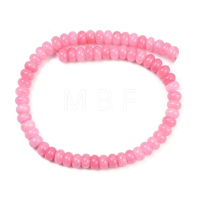 Dyed Natural White Jade Beads Strands X-G-G107-A28-01-1