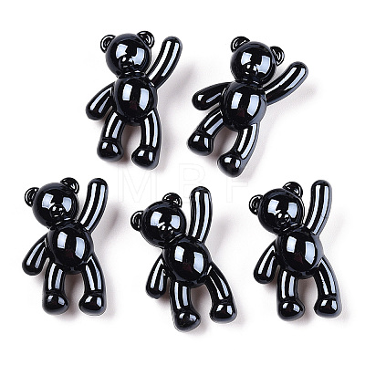 Opaque Acrylic Pendants PACR-ZX016-08K-1