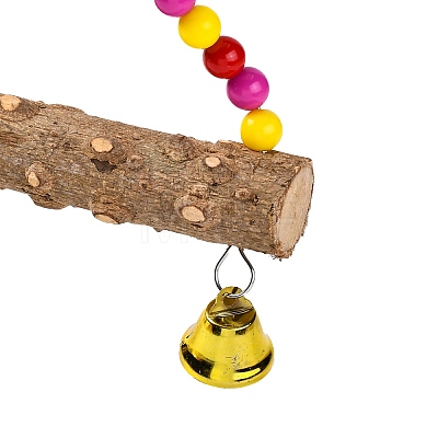 Wooden Pet Swing AJEW-WH0126-71-1