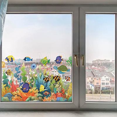 PVC Window Static Stickers AJEW-WH0385-0080-1